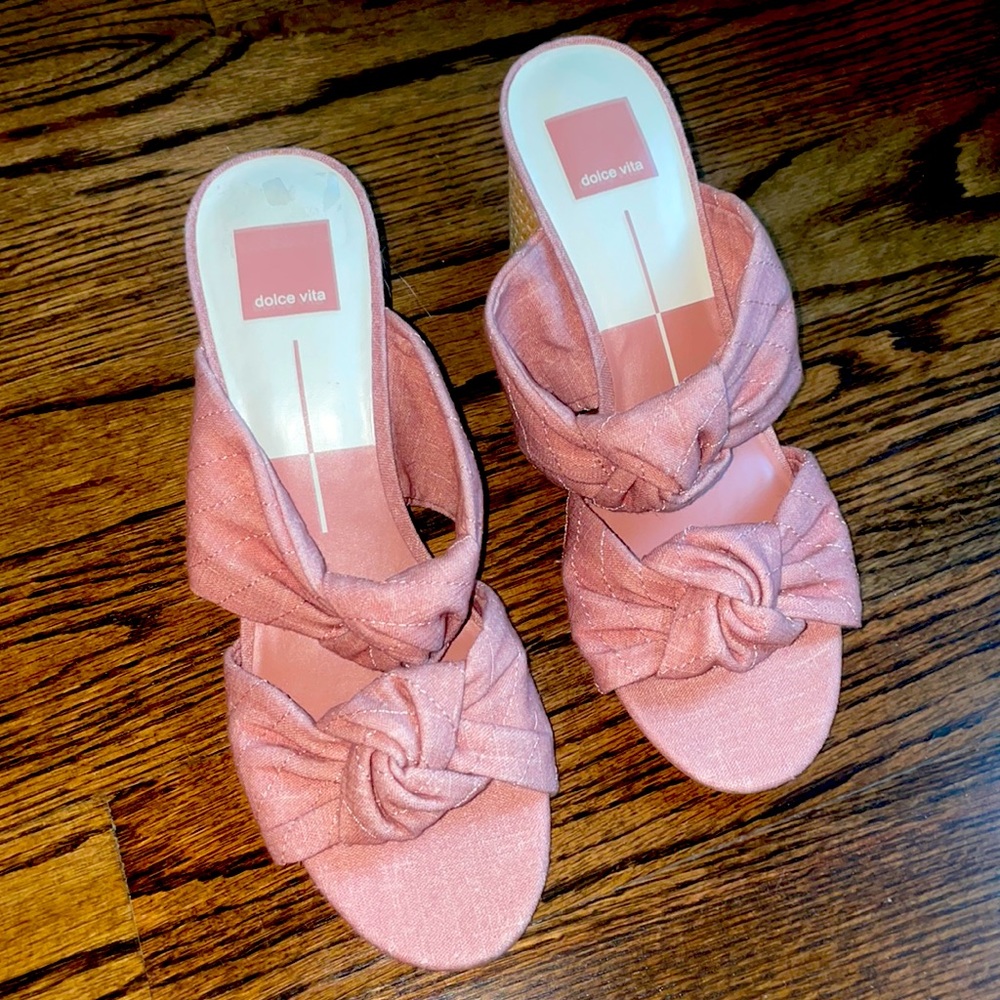 NWT Dolce vita size 9 slide heels 3.5in heel